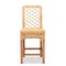 Baxton Studio Moscow Modern Bohemian Natural Brown Rattan and Walnut Brown Mahogany Wood Counter Stool 212-12815-ZORO - alternate 10